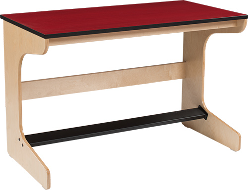 Aero Cantilever Study Desk, 45\u2033W